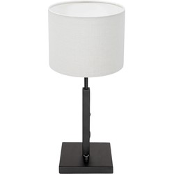 Steinhauer tafellamp Stang - zwart - metaal - 20 cm - E27 fitting - 8161ZW