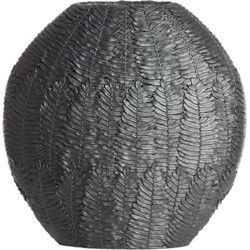 Vaas Nivica - Zwart - 40.5x11x40cm