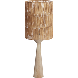 Tafellamp Festina/Lanzano - Naturel - Ø25x70cm