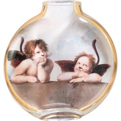 J-line - Les Chartistes Vaas Geïnspireerd Door De Cherubs Groot - 24.5x5x25cm