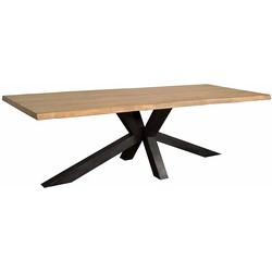 Tower living Sovana Live-edge dining table 240x100 - top 5