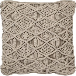 Dutch Decor MYRTHE - Kussenhoes zand 45x45 cm - Dutch Decor