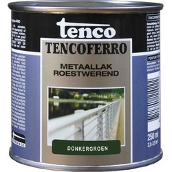 Ferro donkergroen 0,25l verf/beits - tenco