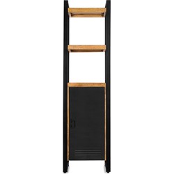 Benoa Bas 1 Door Bookshelf 55 cm