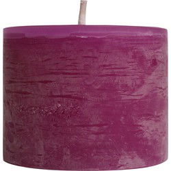 PTMD Kaars New Rustic Outdoor - 15x15x12 cm - Parrafin - Orchid