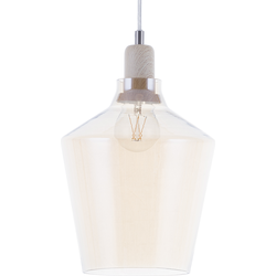 Beliani SANTON - Hanglamp-Transparant-Glas