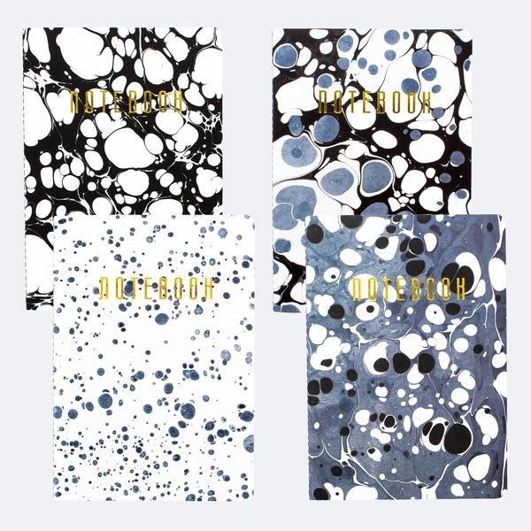 Set of 4 - Beautiful Mess Notebooks - 