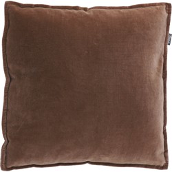 In The Mood Collection Charme Sierkussen - L50 x B50 cm - Bruin