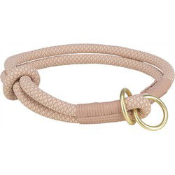 TRIXIE HALSBAND HOND SOFT HALF-SLIP ROZE / LICHTROZE 30X0,6 CM
