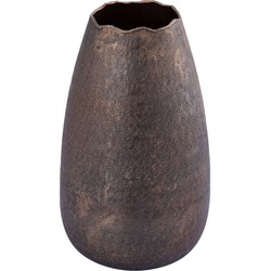 PTMD Semin Copper alu round rustic pot wavy edge S