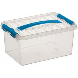 Sunware opbergbox - transparant - 6L - 30 x 20 x 14 cm - Opbergbox