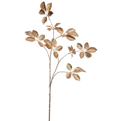Large leaf 112 cm gold kunstbloem zijde nepbloem