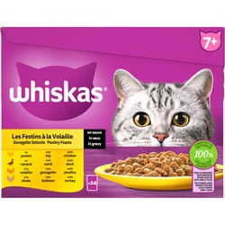 Gevogelte Selectie in saus maaltijdzakjes multipack 24x85g dierensnack