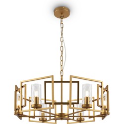 Maytoni - Hanglamp Bowi - Goud - Ø65,6