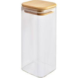 Clayre & Eef Voorraadpot Transparant Glas