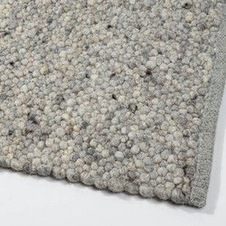 Wollen vloerkleed Marina 28 - Eva Interior Grijs - 200 x 300 cm - (L)