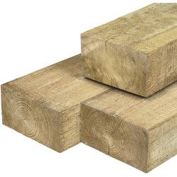 Biels Midden-Europees grenen 12,0x22,0x260 cm I Tuindeco