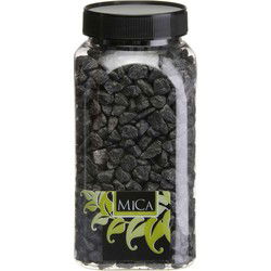 Mica Decorations steentjes mica zwart