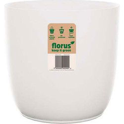 Pot flow d14 cm wit