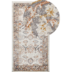 NURNUS - Vintage vloerkleed - Beige - 80 x 150 cm - Polypropyleen