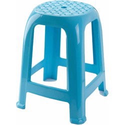 Plasticforte Krukje - lichtblauw - kunststof - 46,5 cm - Huishoudkrukjes