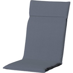 Madison - Hoge rug - Panama Safier blue - 120x50 - Blauw