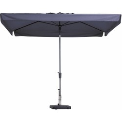 Stokparasol Delos 300 x 200 cm safier blue zonwering - Madison