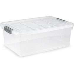 PlasticForte Opslag/opberg bak - 37 x 26 x 14 cm - 9 liter - Opbergmanden