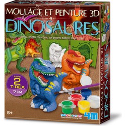 4M 4M Casting and Painting 3D Dino - French