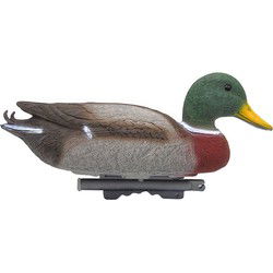 Ubbink Vijverdecoratie Eend woerd - drijvend - 19 x 41 cm - Tuinbeelden