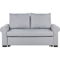SILDA  - Slaapbank - Lichtgrijs - Polyester