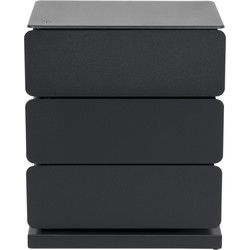 Spinder Design ladekast Joey 3 - Zwart