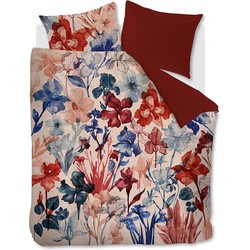 Beddinghouse Dekbedovertrek Iris Field Rood-Lits-jumeaux (260 x 200/220 cm)