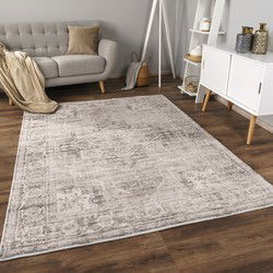 Laagpolig Vloerkleed - Cameris Vintage Design - Beige - 160x220 cm