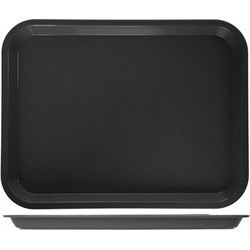 Cosy & Trendy Horeca dienblad - zwart - 35 x 27 cm - Serveerbladen - Dienbladen