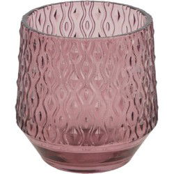 Tealight holder glass diameter 9.4 x 9.7 cm
