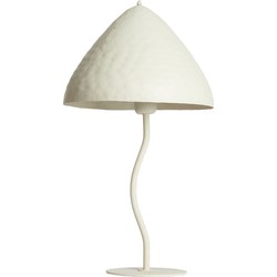 Tafellamp Elimo - Crème - Ø25cm
