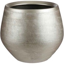 Mica Decorations douro ronde bloempot goud maat in cm: 25 x 29