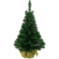 5 stuks - Mini kerstboom tafelboom Imperial miniboom h45 cm groen - Everlands