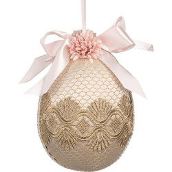 Clayre & Eef Paashanger Ei Beige Textiel