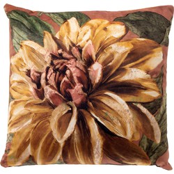 Dutch Decor FLEURI - Kussenhoes 45x45 cm - Brown Patina - bruin - Dutch Decor