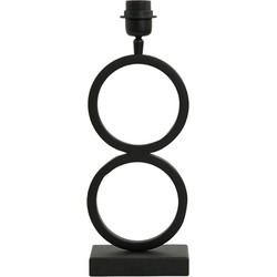 Light & Living - tafellamp - Stelios - zwart - metaal - losse armatuur - E27 - 8305312