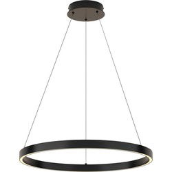 Maytoni - Hanglamp Rim - Zwart - Ø60