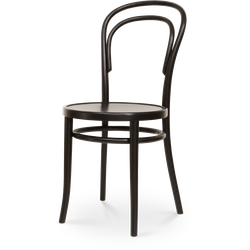 Vienna Thonet No. 14 houten bistrostoel zwart