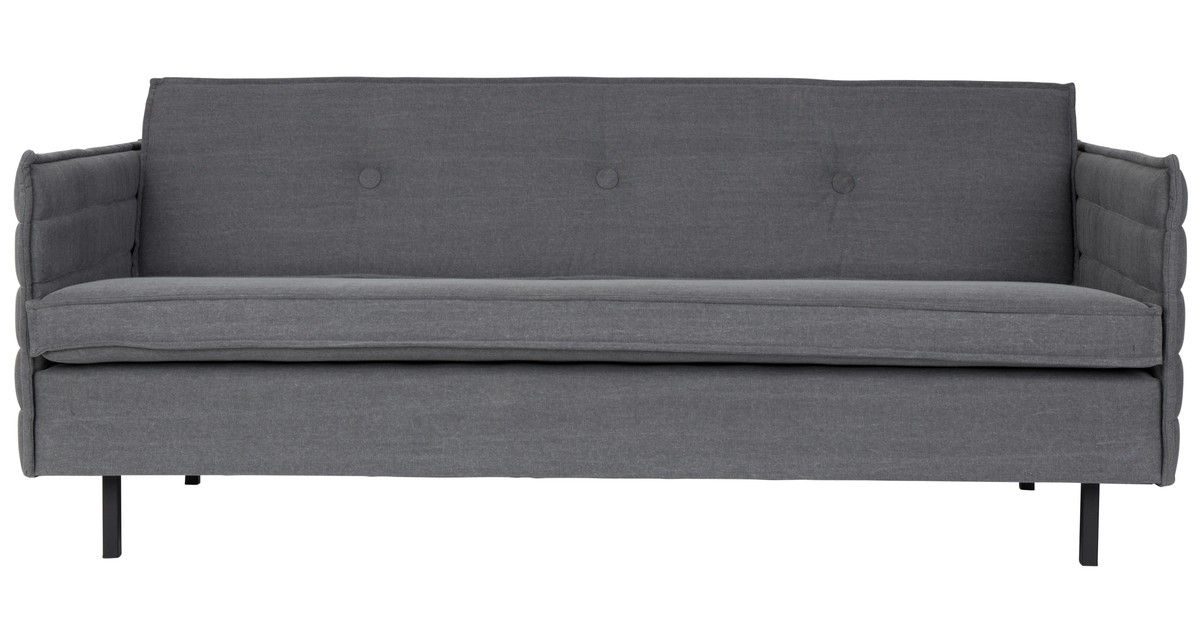 Zuiver Bank JAEY 2.5 Zits - B181 X D90 Cm - Stone Grey 67