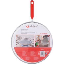 Alpina Antispatdeksel 29x43 cm RVS/Rood