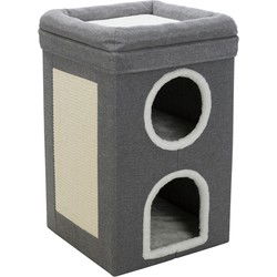 TRIXIE KRABPAAL CAT TOWER SAUL GRIJS 39X39X64 CM