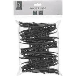 5five Wasknijpers - kunststof - 96x stuks - 8,5 cm - was ophangen - Knijpers