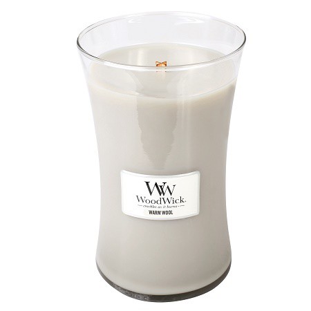 Woodwick Large Candle Warm Wool - 