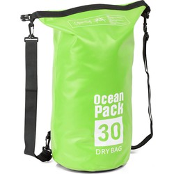 Decopatent® Waterdichte Tas - Dry bag - 30L - Ocean Pack - Dry Sack - Survival Outdoor Rugzak - Drybags - Boottas - Zeiltas -Groen
